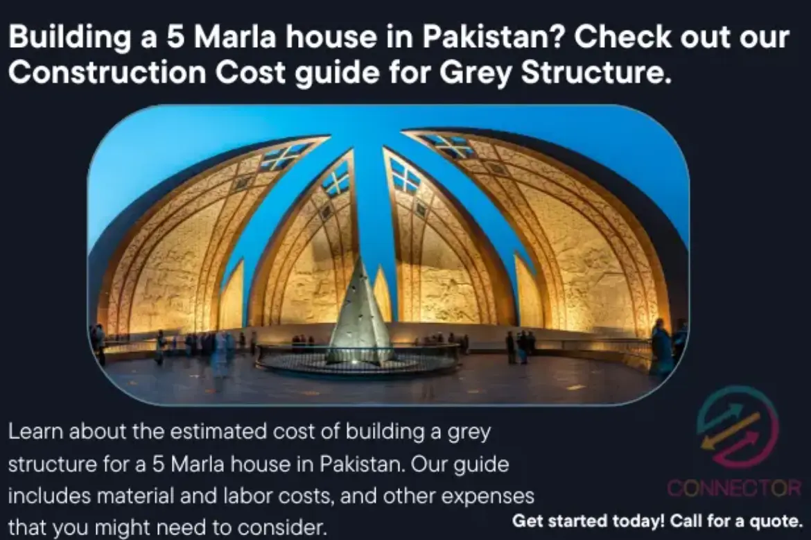 Building a 5 Marla house in Pakistan